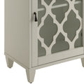White Side Table With Drawer And Door White White Primary Living Space Drawers Rectangular Wood Glass