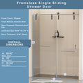 Stainless Steel Shower Door Hardware & Handles,