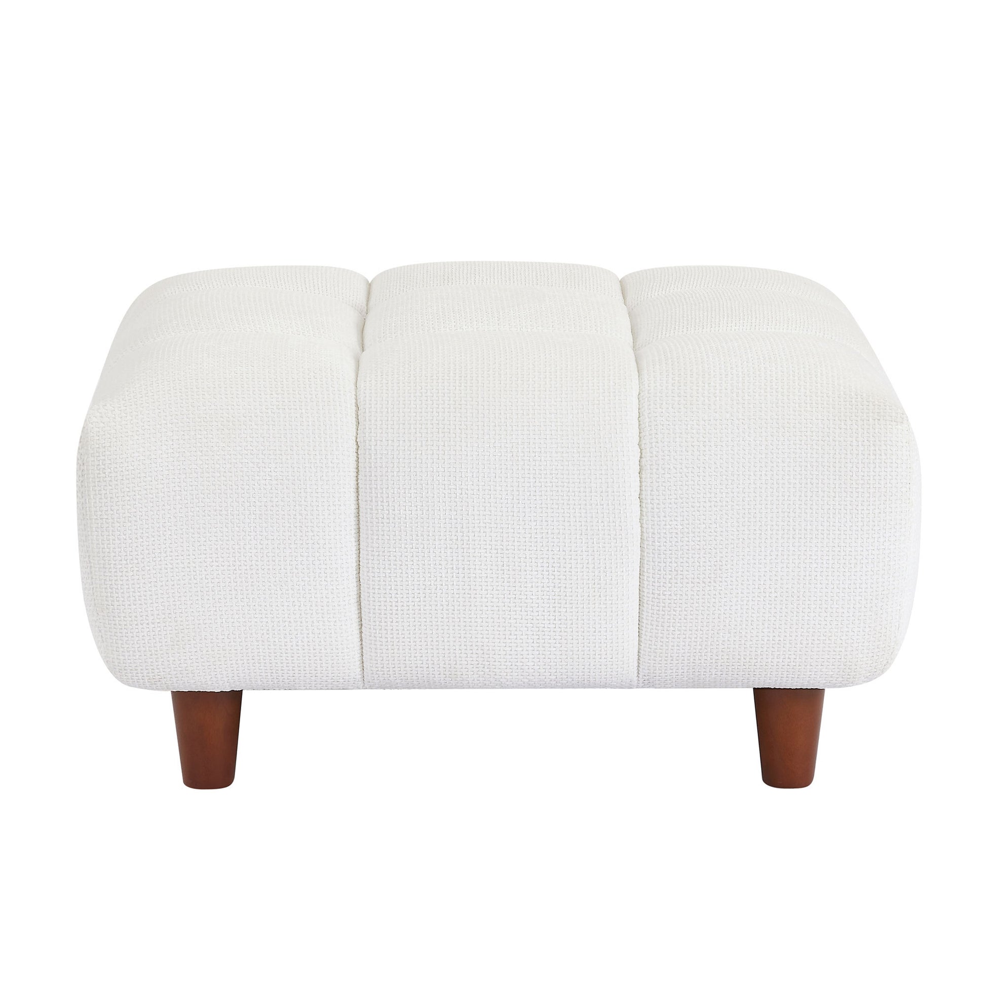 Convertible Sectional Sofa Couch, L Shaped Sofa With Fabric Couch,Modern Design Cream Style Marshmallow Sofa For Living Room And Office,White White Wood Fabric 3 Seat