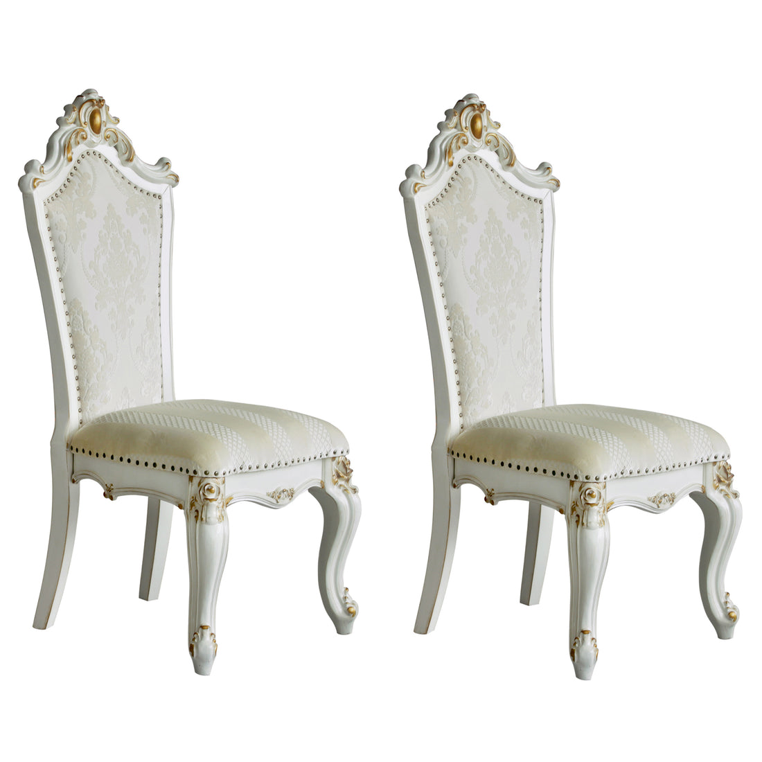 Butterscotch And Antique Pearl Side Chairs Set Of