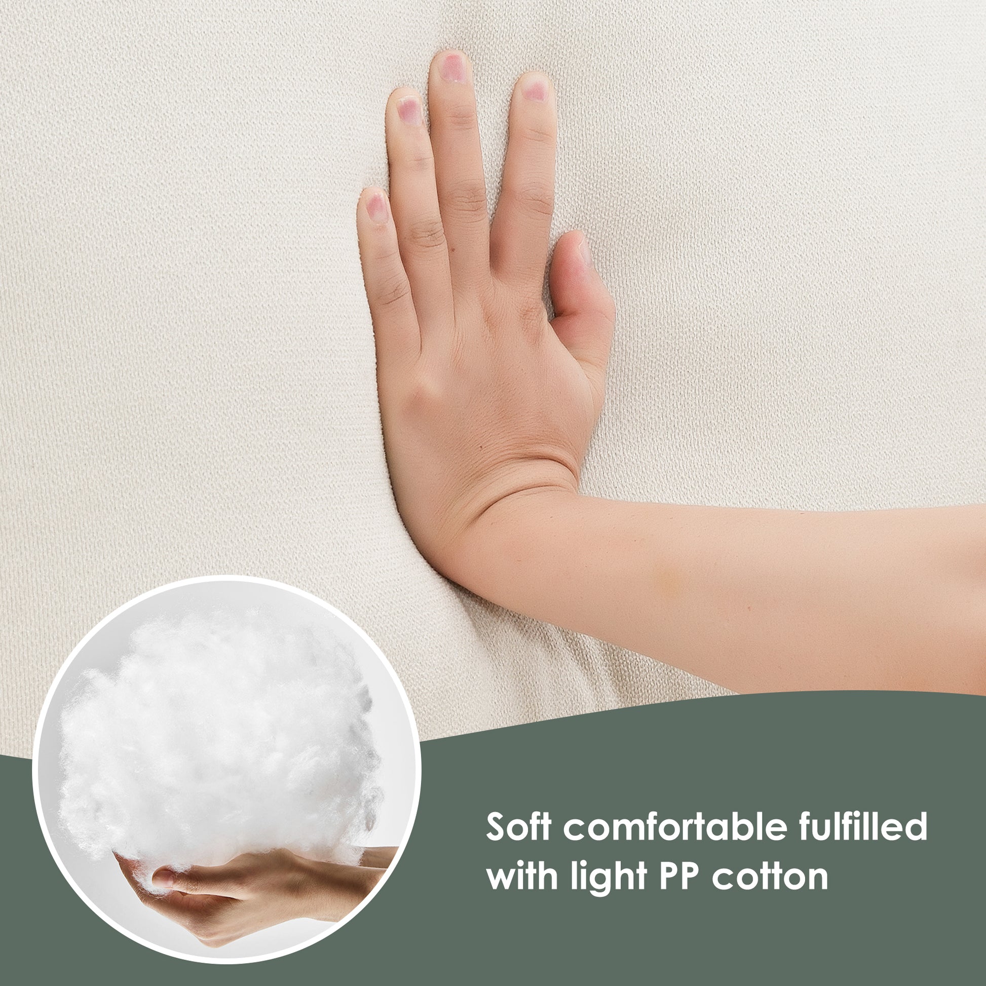 90*88" Terrycloth Modern Sectional Sofa,5 Seat Practical Couch Set With Chaise Lounge,L Shape Minimalist Indoor Furniture With 3 Pillows For Living Room,Apartment,Office, 3 Colors Beige Fabric 5 Seat