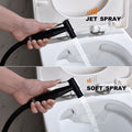 Bidet Sprayer For Toilet, Handheld Cloth Diaper Sprayer Matte Black Metal