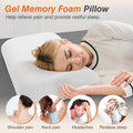 Foam Pillow, Sleeping Pillow, Soft And Comfortable, Removable, Machine Washable Cover,1 Pack,24 