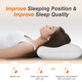 Foam Pillow, Sleeping Pillow, Soft And Comfortable, Removable, Machine Washable Cover,1 Pack,24 