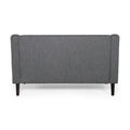 Seat Charcoal Wood Paper Glass 2 Seat