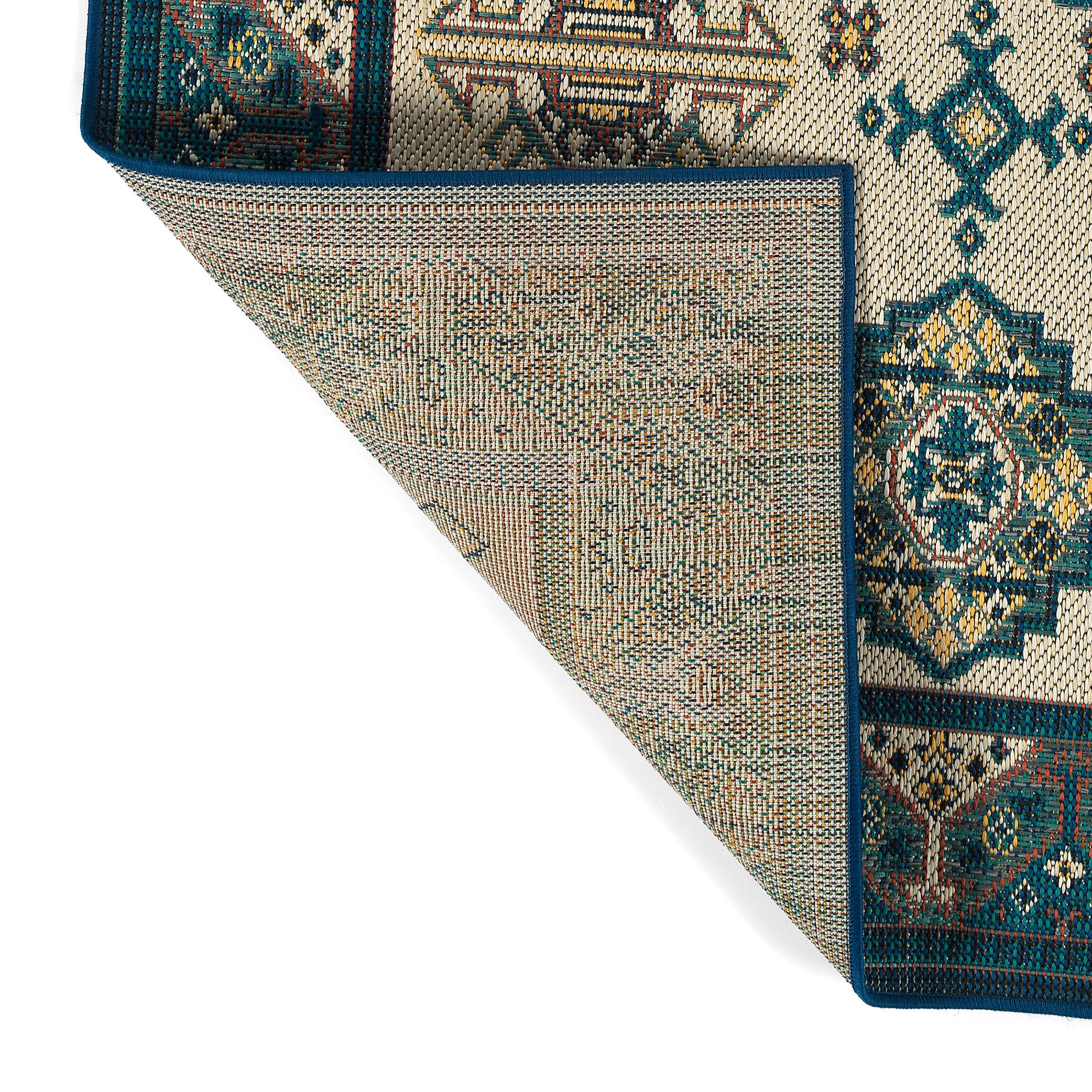 Traditional, Transitional, Oriental, Medallion, Border, Cut Pile 2'2" X 8' Runner Multi Polypropylene