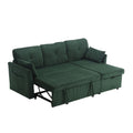 United We Win Furniture, Modular L Shaped Sofa, Modular Long Sofa With Reversible Chaise Lounge, Sofa Bed, Sleeper Sofa, Modular Sofa Combination With Storage Seats. Emerald Velvet 4 Seat