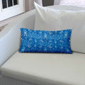 Atlas Indoor Outdoor Soft Royal Pillow, Envelope Cover Only, 12X16 Multicolor Polyester