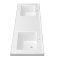 72 Inch Vanity Top Bathroom Sink Fit To 72