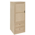 Hall Tree, Storage Cabinet, Suitable For Living Room, Entryway, Bedroom Natural Mdf