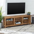 Modern Transitional 3 Shelf Open Storage 70