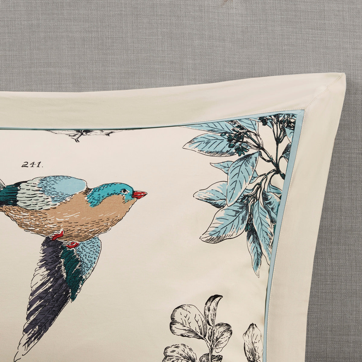 7 Piece Printed Cotton Twill Comforter Set Khaki Cal King California King Khaki Cotton