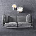 Modular Sofa Whitechenille Fabric, Simple And Grand, The Seat And Back Is Very Soft. This Is Also A Knock Down Sofa Grey Brown Chenille Wood Primary Living Space Medium Firm Light Duty Victorian Rectangle Acacia Rolled Arms Chenille 4 Seat