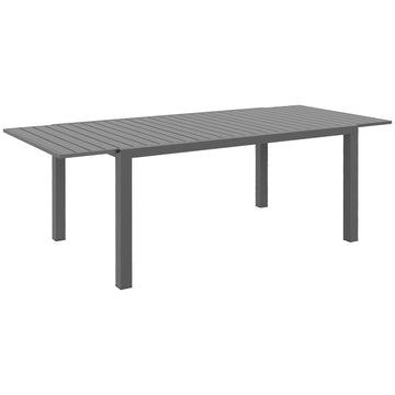 Outsunny Expandable Patio Table, Rectangle Patio