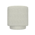 Bralin White Swivel Accent Chair White Foam Engineered Wood