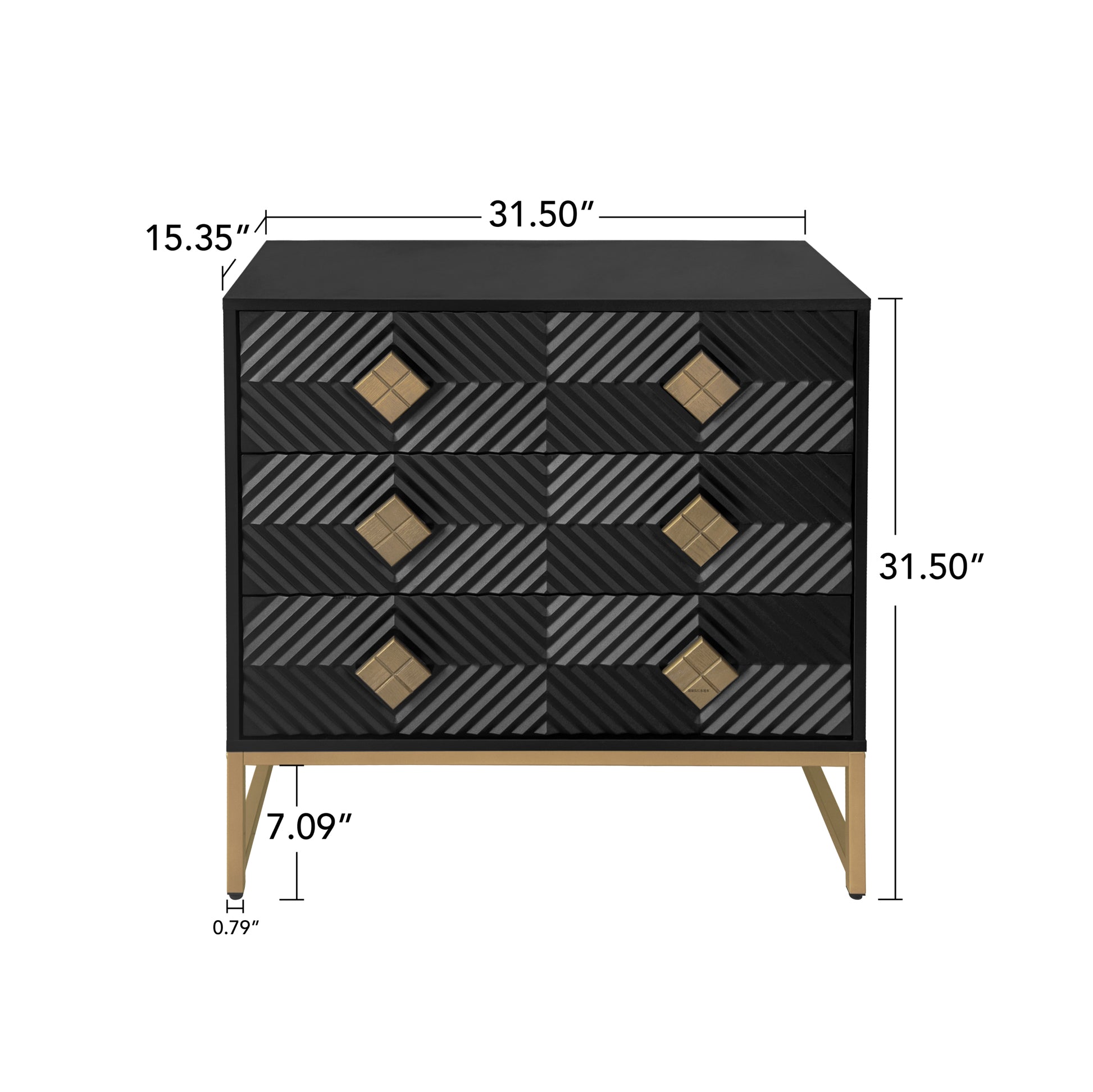 3 Drawer Storage Cabinet,3 Drawer Modern Dresser