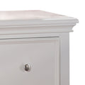 White 2 Drawer Nightstand White White 2 Drawers Bedroom Rectangle Transitional Pine Drawers White Wood