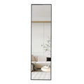 4Th Generation Aluminum Alloy Metal Frame Full Body Mirror, Quality Upgrade, Bathroom Makeup Mirror, Bedroom Entrance, Floor Mirror, 59 