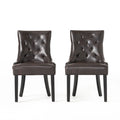 Cheney Dining Chair Kd - Brown Wood