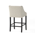 Eaton Barstool Ivory Pu