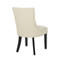 Cheney Dining Chair Kd Mp2 Set Of 2 Beige Fabric