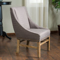 Worthington Dining Chair With Kd Version Brown Grey Fabric