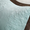 9 Piece Charmeuse Comforter Set Blue Queen Queen Blue Polyester