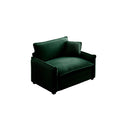 Comfortable Single Deep Seat Sofa With One Pillow, Suitable For Living Room And Bedroom, Club Multiple Occasions,Green Corduroy Green Corduroy 1 Seat