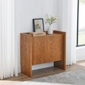 Walnut Colored Sideboard, Buffet Cabinet With Storage, Rustic Storage Cabinet For Entryway, Hallway, Living Room, Kitchen, Dining Room, Bedroom, 33.9