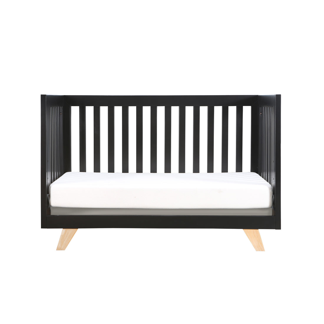 Wooster Toddler Rail In Black Black Wood