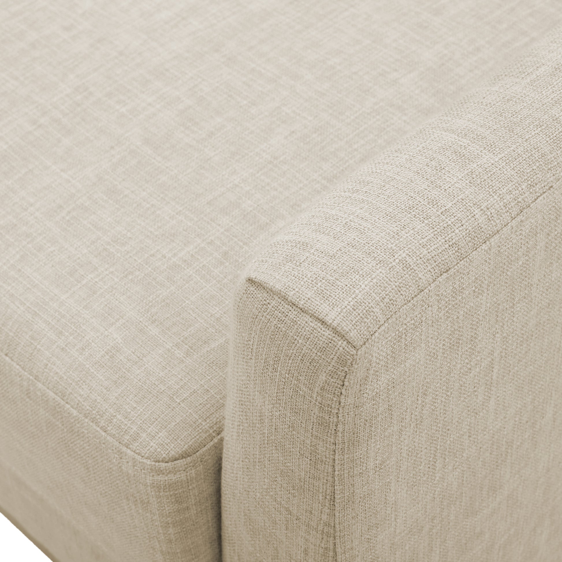 Kd Accent Chair Beige Fabric