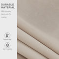 Outsunny 8' X 7' Patio Retractable Awning, Manual Exterior Sun Shade Deck Window Cover, Beige Beige Aluminum