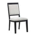 Molly Side Chair Set Of 2 Black Black Wood