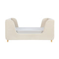 Bodhi Upholstered Toddler Bed In Almond Cream Polyester