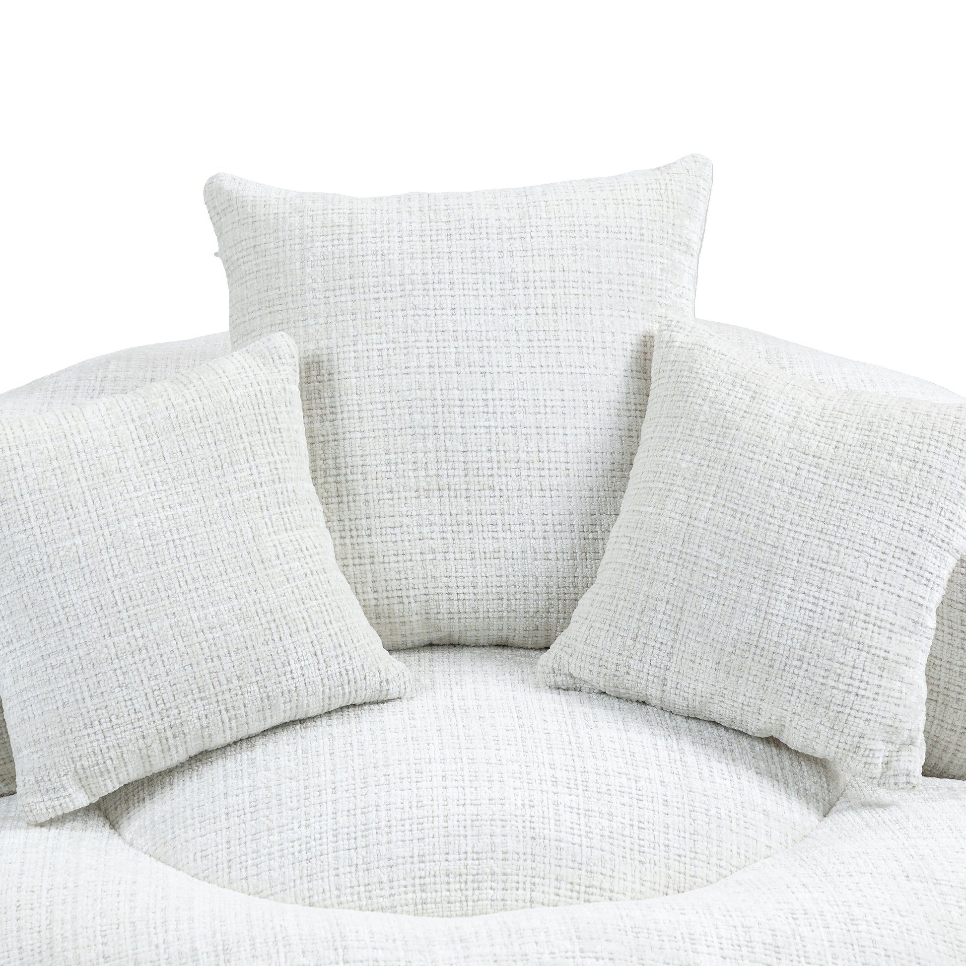 Coolmore Lazy Sofa Durable Comfort Lounger High Back Bean Bag Chair Couch With Three Pillows For Adults And Kids, Indoor & Outdoor, Single Gaming Sofa Chair For Bedroom,Office Beige Chenille Beige Foam Chenille 1 Seat