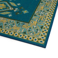 Traditional, Transitional, Oriental, Medallion, Border, Cut Pile 1'9