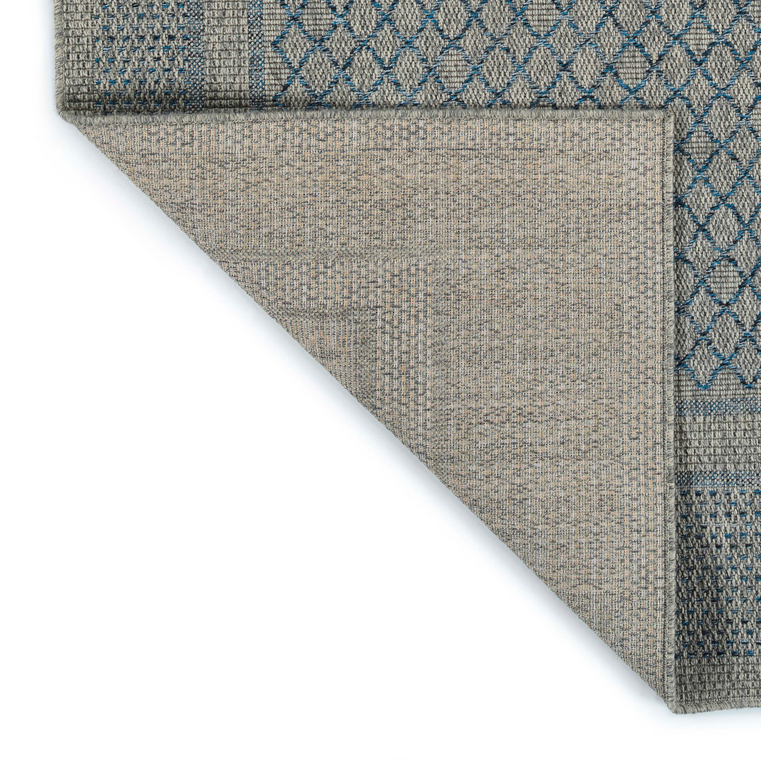 Modern, Transitional, Geometric, Southwestern, Textured High Low Cut & Loop 2' X 6' Runner Multi Polypropylene