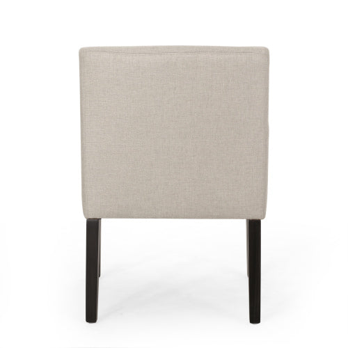 Arm Chair Beige Fabric