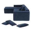 9587B Package Dark Blue Chenille 1 Seat