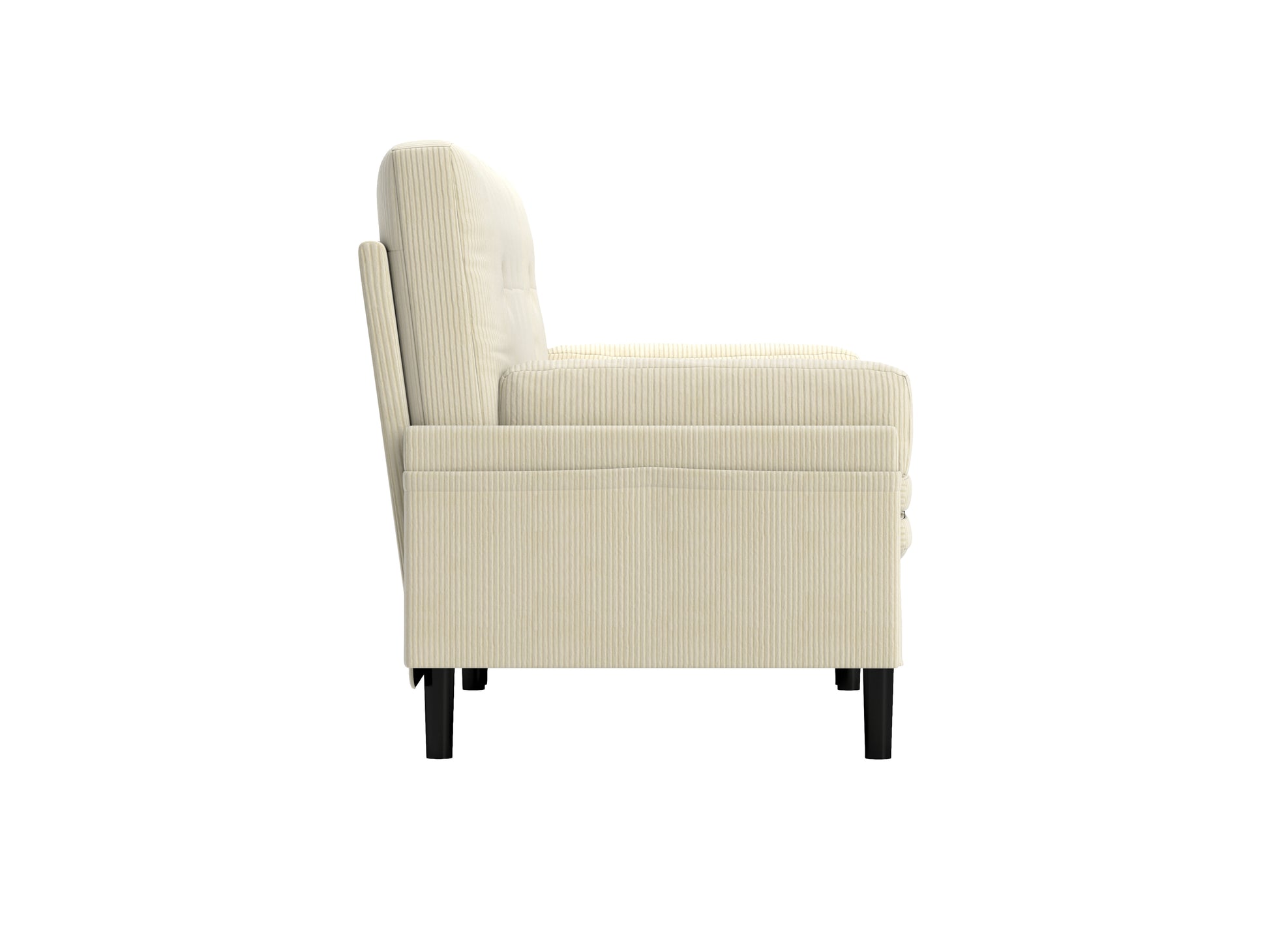 Ivory Corduroy Sectional Sofa: Convertible 3 Seater Sofa, L Shaped Sofa, And Bed Ivory Velvet Metal Primary Living Space Medium Soft Loose Back Pillow Top Arms Foam Fabric Metal 3 Seat