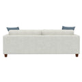 Biana White Pop Up Sleeper Sofa White Foam Engineered Wood 3 Seat