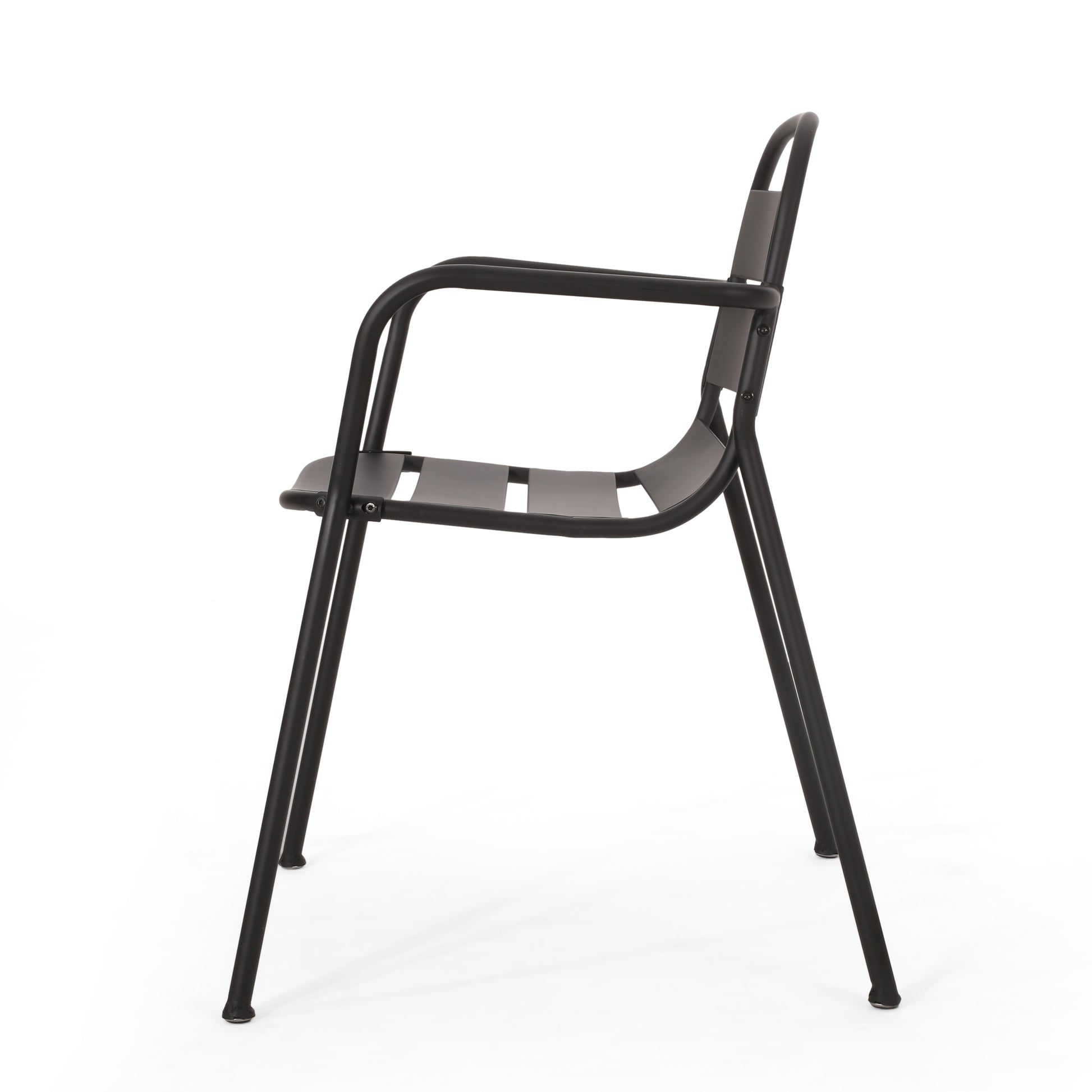 Terra Nova Bistro Set Matte Black Iron