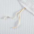3 Piece Cotton Waffle Weave Duvet Cover Set King White Cotton