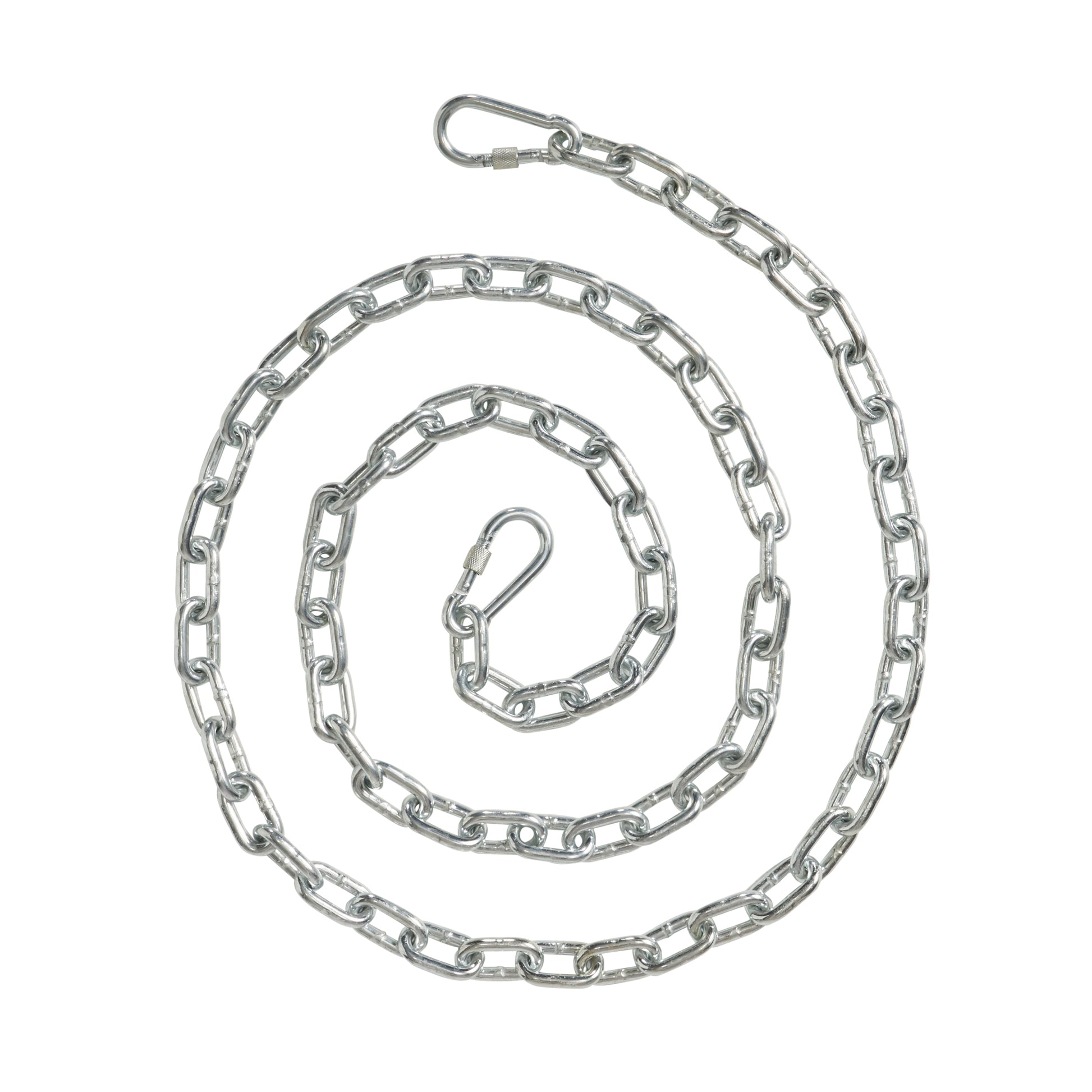 Los Alamitos Hanging Chair With 8Ft Chain Grey Pe Rattan Iron Waterproof Fabric