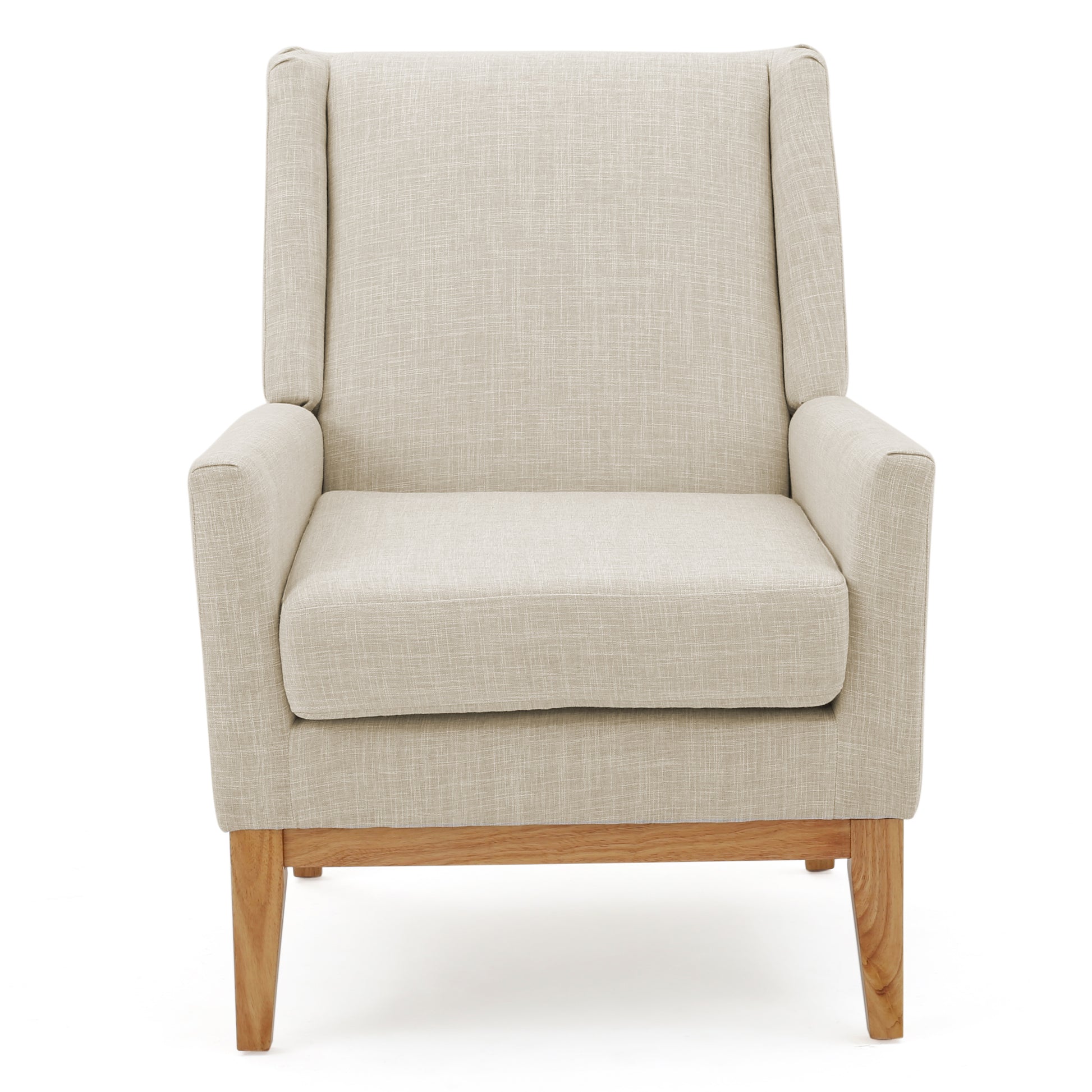 Kd Accent Chair Beige Fabric