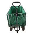 Flower Cart Garden Flower Cart Is Easier To Transport Firewood Green Cloth Bag Green Iron,Oxford Fabric