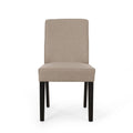 Dining Chair Taupe Fabric