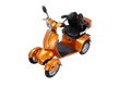 Fastest Mobility Scooter With Four Wheels For Adults & Seniors Orange Abs Pc