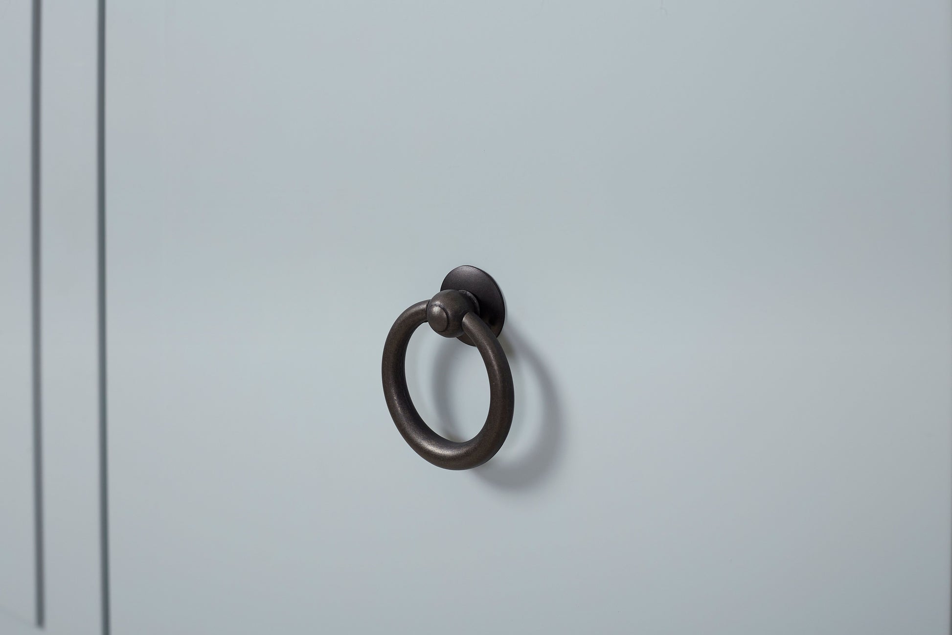 Breakfront Sideboard In A Ocean Finish Light Blue Solid Wood Mdf