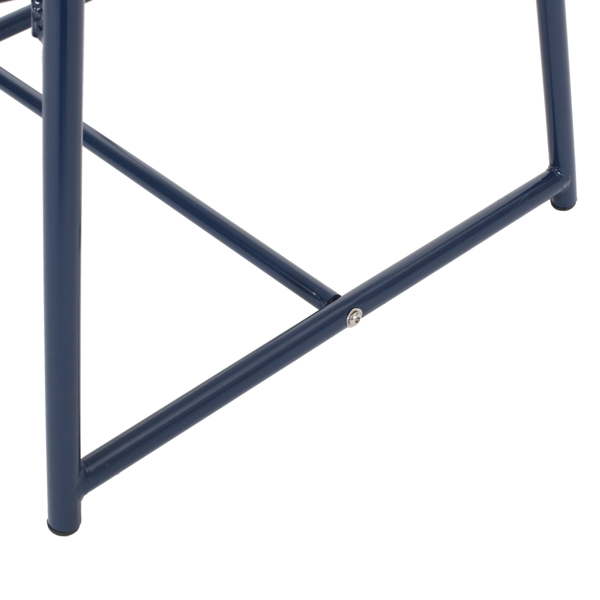 Kincaid 13"H Side Table Navy Iron